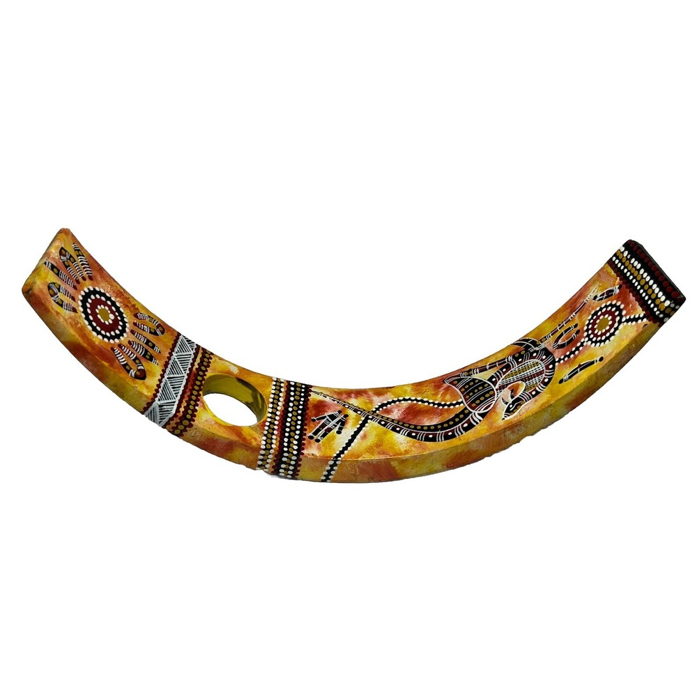 Birubi‎ Art Wine Bottle Holder Australia Souvenir Indigenous Aboriginal Art
